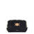 Versace Leather shoulder bag with iconic frontal Medusa Black