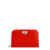 Salvatore Ferragamo Leather shoulder bag with iconic Gancini detail Red