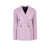 KRIZIA Jersey blazer with plated fabric Pink