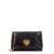 Dolce & Gabbana Padded leather shoulder bag with metal detail Black