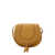 Chloe Marcie Small leather shoulder bag with logo engraving Gold