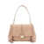 Chloe Leather shoulder bag with tassels Pink