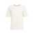 Transit T-shirt with seam details  White