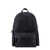 Orciani Leather backpack with camouflage effect Black