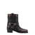 Paris Texas Leather ankle boots with used effect Black
