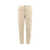 DSQUARED2 Cotton trouser with back logo patch Beige