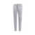 DSQUARED2 Cotton trouser with back logo patch Grey