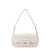 Bally Leather shoulder bag with maxi buckle Beige