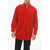 Aspesi Corduroy Oversized Shirt Red