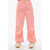 Aspesi Cotton Pants With Ankle Strings Pink