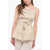 Aspesi Pleated Top With Belt Beige