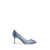 Manolo Blahnik Manolo Blahnik Kitten Heel  BLUE