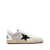 Golden Goose Golden Goose Ball Star Leather Sneakers SILVER