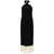 TALLER MARMO Taller Marmo Nina Fringed Long Dress Black