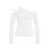 Liu Jo Rhinestone top with cut-outs  White