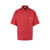 VTMNTS Stretch wool shirt with barcode print Red