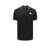 Versace Cotton polo shirt with iconic medusa Black