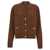 Versace Versace 'Medusa '95' Cardigan BROWN