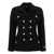 Versace Versace Crepe Double-Breasted Jacket Black