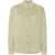 forte_forte Forte_Forte Peached Cotton Twill Collar Shirt Clothing GREEN