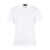Emporio Armani Emporio Armani Devoré Cotton T-Shirt WHITE