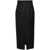 Alexander McQueen Alexander McQueen Pencil Wool Skirt With Pinstripes GREY