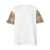 Burberry Burberry Check Sleeves Cotton T-Shirt WHITE