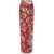 RABANNE Rabanne Long Skirt With Paisley Print RED