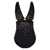 RABANNE Rabanne One-Piece Swimsuit With Cut-Out Black