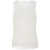 RABANNE Rabanne Asymmetrical Tank Top With Gathering WHITE