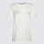 Blumarine Blumarine White Cotton T-Shirt OPTICAL WHITE