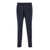 PT TORINO Blue Slim Pants With Concealed Closure In Fabric Man BLUE