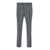 PT TORINO Grey Slim Pants With Concealed Closure In Fabric Man GREY