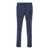 PT TORINO Blue Slim Pants With Concealed Closure In Fabric Man BLUE