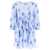 Ganni Ganni Pleated Dress With Ruffles BLUE