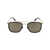 MYKITA Mykita Sunglasses 945 A15 GLOSSY GOLD/BLACK BRILLIANTGREY SOLID