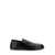 Jil Sander Black Flat Loafers With Almond Toe In Leather Woman Black