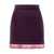 JW Anderson JW Anderson Satin Trimmed Skirt PURPLE