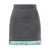 JW Anderson JW Anderson Skirt Trimmed Satin GREY