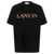 Lanvin Lanvin Classic Curb Tee-Shirt Clothing Black