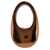 COPERNI 'Mirrored Mini Swipe Bag' handbag Brown