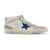 Golden Goose Mid Star Sneakers By WHITE/BLUE/SILVER