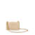 Pinko 'Classic Love Bag Icon' Beige Shoulder Bag With Logo Patch In Smooth Leather Woman Beige