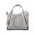 Stella McCartney Stella McCartney Crossbody Bag Embossed Grainy Mat SMOKE