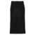 Balenciaga Balenciaga Tweed Midi Skirt Black