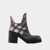 Burberry Burberry Lf Marsh Heel Ankle Boots Black