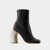 Off-White Off-White Silver Spring Ankle Boots Black