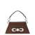 MACH & MACH Mach & Mach 'Double Bow' Handbag BROWN