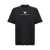 Versace Logo embroidery t-shirt Black