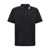 Versace Logo polo shirt Black